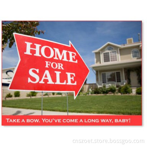 Yard Sign for Emergency, Environmental Protection and Easy to Take